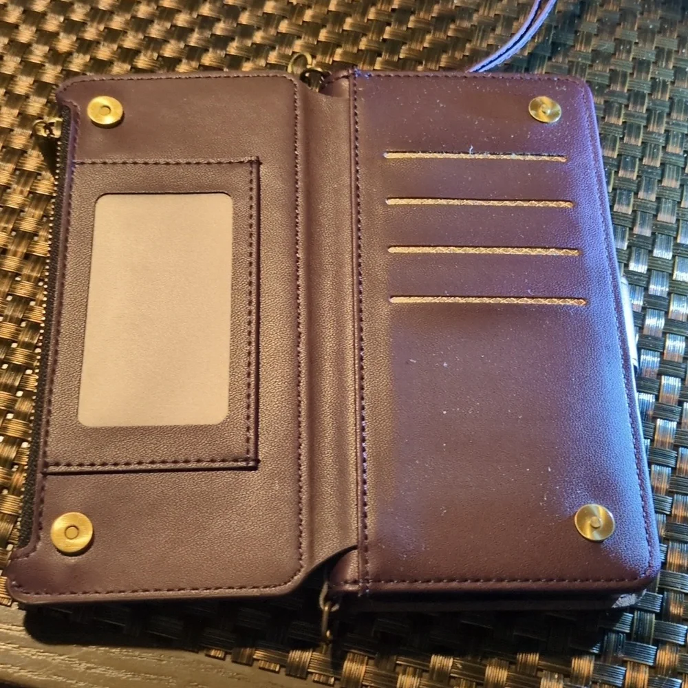 Samsung Galaxy S24 Plus Wallet Case: Wristlet Zipper Credit Card Holder RFID